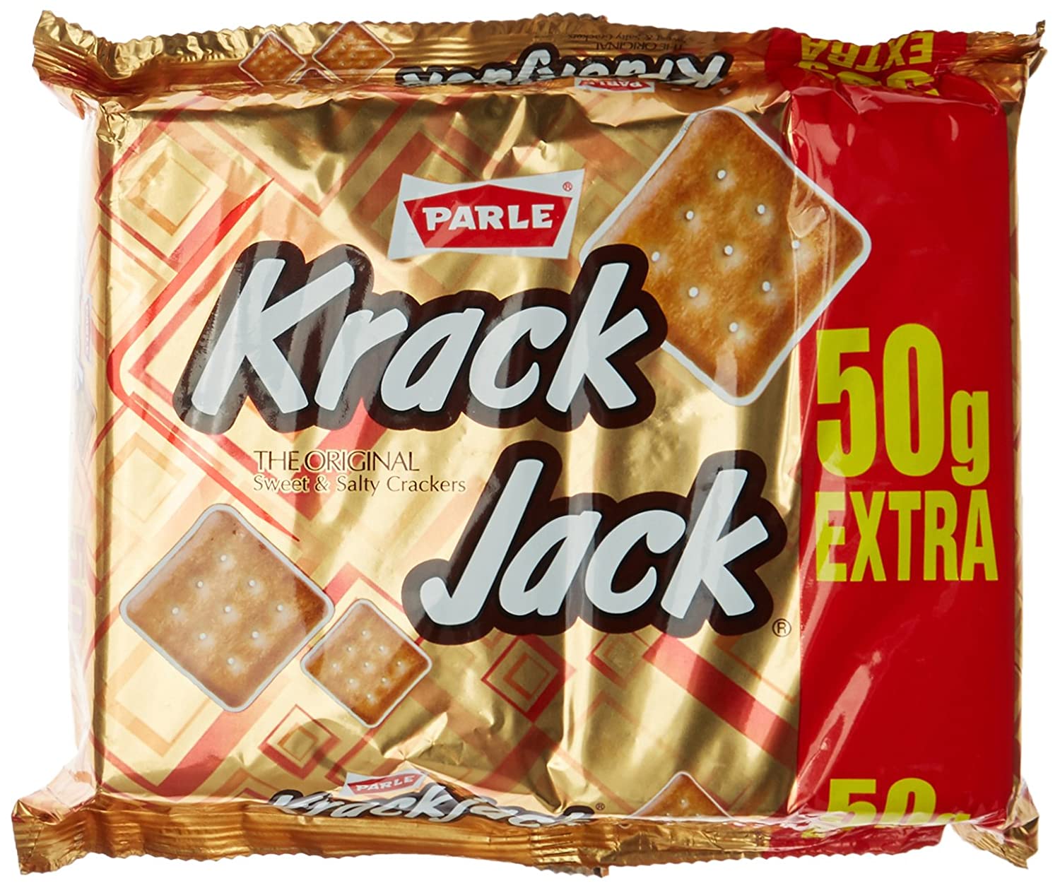 Parle Krack Jack Biscuits 200g+50g=250g